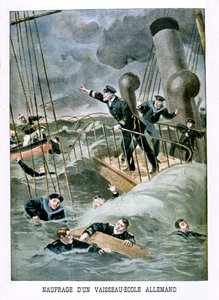 Naufragio di una nave-scuola, tedesca