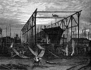 Cantieri navali sul Tyne da Unbekannt