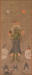 Shomen Kongo: Il Kongo dalla faccia blu, XVII secolo da Unbekannt