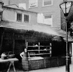 Negozio e solarium, Clare Market, Londra, demolito, 1895, 1904 da Unbekannt