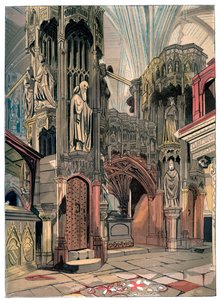 Santuario di Enrico V, Abbazia di Westminster, Londra, c. 1850 da Unbekannt