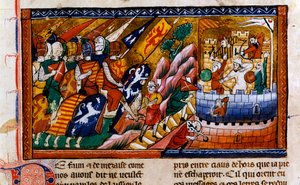 Assedio di Antiochia, c1097, XIV secolo da Unbekannt