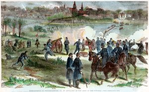 Assedio di Fredericksburg, Virginia, Guerra Civile Americana, c1864-c1865