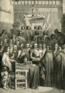 Firma del Trattato di Westfalia, 24 Ottobre 1648, 1890 da Unbekannt
