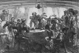 Firma del Trattato di Nanchino, c1880 da Unbekannt