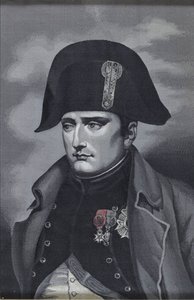 Ritratto tessuto in seta dell