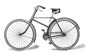 Bicicletta di sicurezza speciale Singers, c1886 1890 da Unbekannt