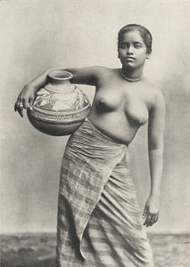 Singhalesin des Niederlands senza il consueto soprabito, 1926 da Unbekannt