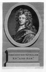 Sir Godfrey Kneller 1646-1723, pittore di ritratti, XIX secolo da Unbekannt