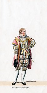 Sir Henry Guildford, costume per l
