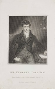 Sir Humphry Davy, chimico inglese, c. 1824 da Unbekannt