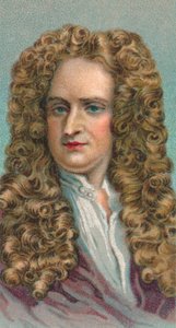Sir Isaac Newton 1643-1727, matematico, astronomo e fisico inglese, 1924 da Unbekannt