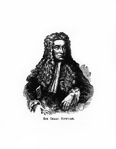 Sir Isaac Newton, matematico, astronomo e fisico inglese, XX secolo