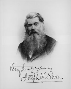 Sir Joseph Wilson Swan, scienziato e inventore, c1900