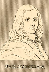 Sir R. Fanshaw, 1608-1666, 1830 da Unbekannt