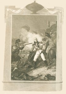 Sir Ralph Abercrombie nella Battaglia di Alessandria, 1801, 1816 da Unbekannt