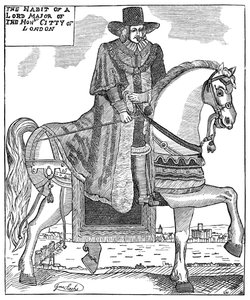 Sir Robert Titchborne, sindaco di Londra, c1656, 1886 da Unbekannt