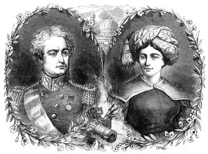 Sir Robert e Lady Sale, XIX secolo da Unbekannt