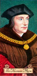 Sir Thomas More, da una serie di carte da sigarette, 1935 da Unbekannt
