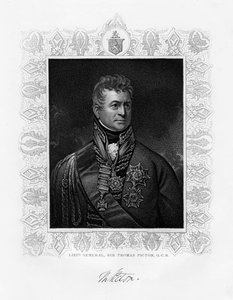 Sir Thomas Picton, leader militare britannico, XIX secolo da Unbekannt