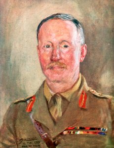 Sir WP Pulteney, generale britannico della Prima Guerra Mondiale