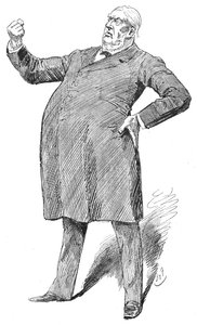 Sir William Harcourt in un momento fulminante, 1890 1906