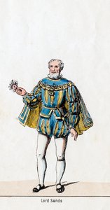 Sir William Sands, costume per l