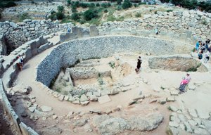 Sito delle fortificazioni micenee, Grecia, c1600-1100 a.C. da Unbekannt