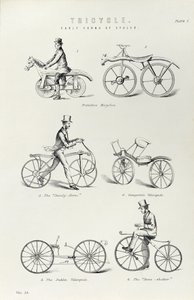 Sei prime forme di bicicletta da Unbekannt