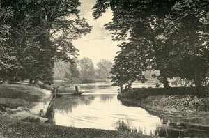 Sesto banco di forma, e Fellows Eyot, 1911 da Unbekannt