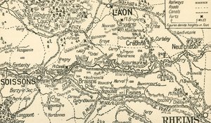 Mappa schizzata della Valle dell