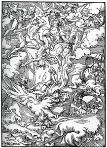 Schizzo per Il Giudizio Universale in Gerard d