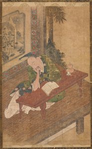 Poeta dormiente, XVIII secolo da Unbekannt