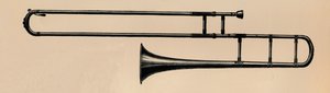 Trombone a coulisse, 1895 da Unbekannt