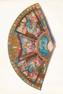 Piccolo ventaglio da abito, 1901 da Unbekannt