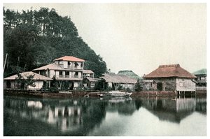 Piccolo hotel estivo, Kanazawa, Giappone da Unbekannt