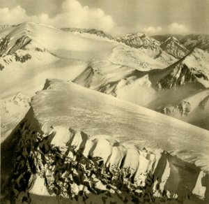 Montagne innevate, Bad Hofgastein, Austria, c1935 da Unbekannt