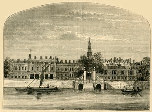 Somerset House e scale, 1881 da Unbekannt