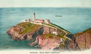 Faro di South Stack, Holyhead, Anglesey, c1920