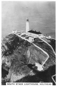 Il faro di South Stack, Holyhead, Galles, 1937 da Unbekannt