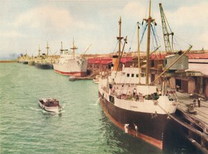 South Wharf, Fremantle, c1947 da Unbekannt