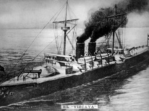 Nave da battaglia spagnola Viscaya, 1898 da Unbekannt