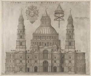 Speculum Romanae Magnificentiae: San Pietro, 1547 da Unbekannt