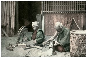 Filatura del cotone, Giappone, 1904 da Unbekannt