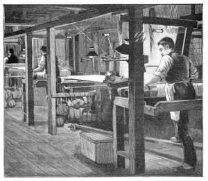 Tessitori di seta di Spitalfields, 1893