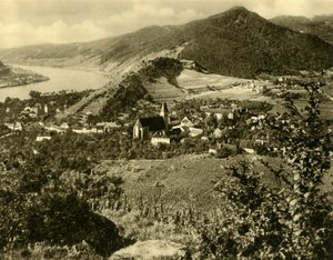 Spitz an der Donau, Wachau, Bassa Austria, c1935 da Unbekannt