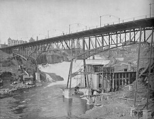 Cascate di Spokane, Washington da Unbekannt