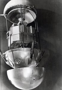 Sputnik 1, satellite russo, 1957 da Unbekannt