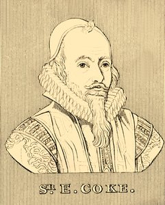 Sr. E. Coke, 1552-1634, 1830 da Unbekannt