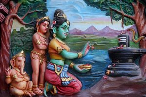 Tempio indù Sri Vadapathira Kaliamman. Ganesha, noto anche come Ganapati e Vinayaka, è una delle divinità più venerate nel pantheon indù. Singapore da Unbekannt